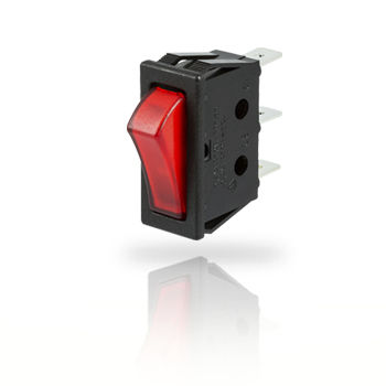 ロッカースイッチ - TR Series - ZF switches and sensors - スプリング / 単極 / 照明付き