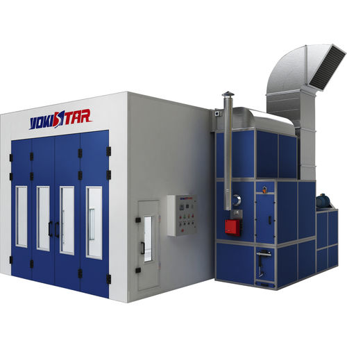 密閉型塗装ブース - Guangzhou YOKISTAR Co., Ltd. - 車両用 / ドライフィルター / オーダーメイド