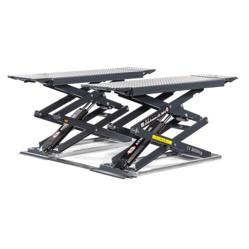 2段シザーリフト - ATH-Frame Lift 30FZ UG - ATH-Heinl GmbH & Co. KG - 3トン / 電動油圧 / 自動車用
