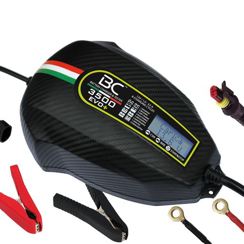 スマートバッテリー充電器 - BC 3500 EVO + - BC Battery Controller - Forelettronica Srl - 自動車用 / バイク用 / 卓上