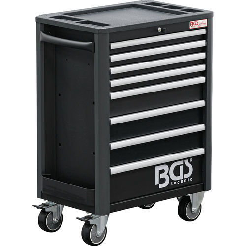 保管用カート - 4111 - BGS technic KG - 工場用 / プラスチック製 / 引き出しタイプ