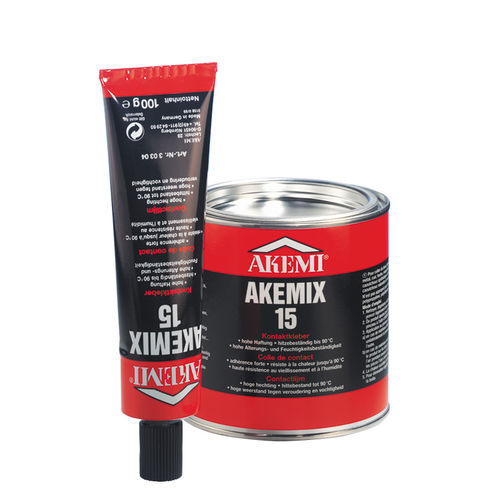 ポリクロロプレン接着剤 - AKEMIX 15  - AKEMI chemisch technische Spezialfabrik GmbH - 汎用 / 金属用 / ガラス用