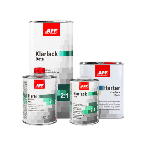 仕上げニス - Klarlack Beta 2:1+Harter - APP sp. z o.o. - 2液タイプ / アクリル製 / 車体用