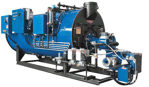 温水ボイラー - 250 series - Hurst Boiler - ガス / スモーク チューブ / 横型
