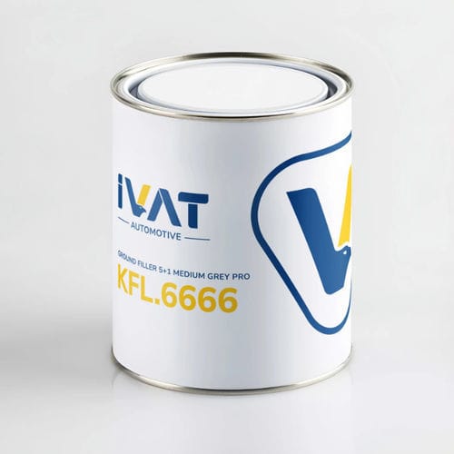 仕上げ下塗液 - GROUND FILLER 5+1 MEDIUM PRO - IVAT Coatings Srl - 2液タイプ / アクリル製 / プラスチック用