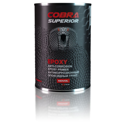 保護下塗液 - COBRA EPOXY - Novol Sp. z o.o. - エポキシ樹脂系 / スチール用 / 黒色