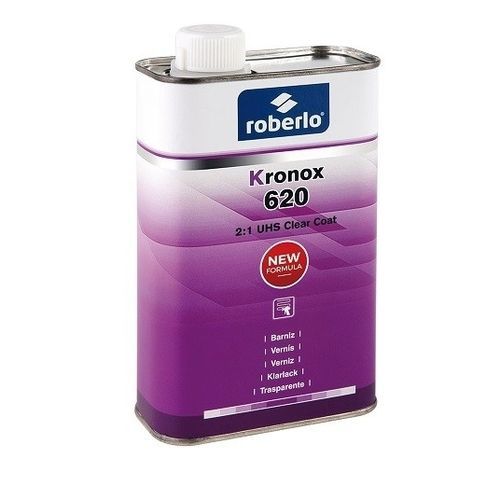 仕上げニス - KRONOX 620 - Roberlo S.A. - 急速乾燥 / 2液タイプ / 自動車用