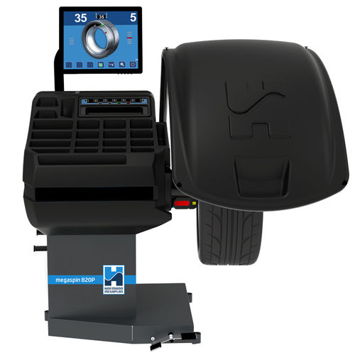 自動車用ホイールバランサー - megaspin 820P - Hofmann Megaplan GmbH - 自動