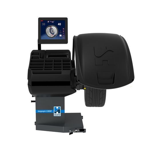 自動車用ホイールバランサー - megaspin 1300P - Hofmann Megaplan GmbH - 自動 / タッチパネル付き / コンピューター制御