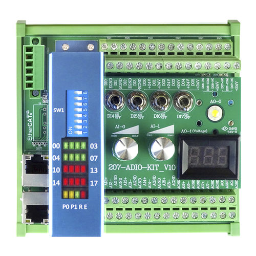 デジタル入出モジュール - 207-ADIO-KIT - Taiwan Pulse Motion - イーサネット / シリアル / EtherCAT