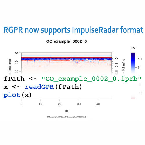 分析ソフトウェア - RGPR - ImpulseRadar - 統計分析用 / プログラミング / ネットワーク