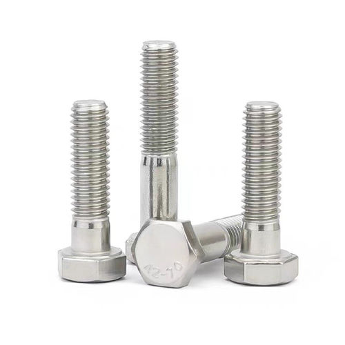 六角頭ボルト - DIN931 - Shenzhen In-saiL Precision Parts Co.,Ltd - ステンレススチール製