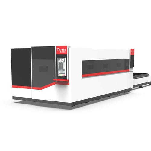 エクスチェンジ テーブル付切断機 - LP-4020D - Jinan Acme CNC Equipment Co., Ltd. - ファイバーレーザー / 金属用 / 板金用
