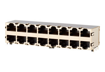 データ用コネクター - IC AUTOMATION - RJ45 / ストレート型 / プリント基板用