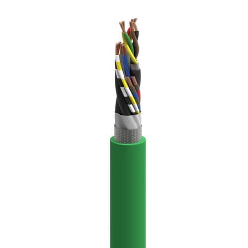 エンコーダー用電力ケーブル - CABH series - IC AUTOMATION - データ用 / 難燃性 / 耐油性