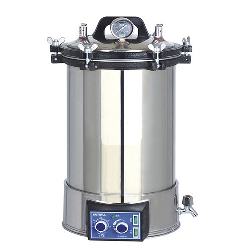 実験用滅菌機 - FSF series - Huanghua Faithful Instrument Co.,LTD. - スチーム / 縦型