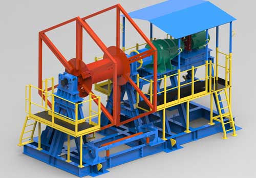 ベルト巻取装置 - OX-N - Thejo Engineering Ltd - 電動式