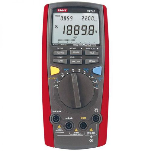 デジタルマルチメーター - UT71E - Erko - 携帯型 / 1000 V / 10 A