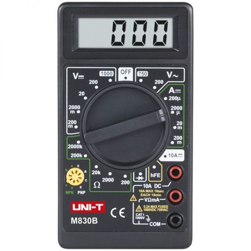 デジタルマルチメーター - UT830B - Erko - 携帯型 / 1000 V / 10 A