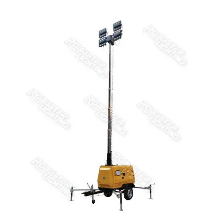 LED照明塔 - RPLT-6800 - Fujian Robust Power Co., Ltd. - メタルハライド / ディーゼルエンジン式