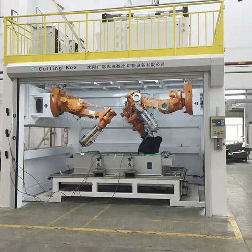 ロボット切断システム - ABB 2400  - WIN-WIN WATERJET CO.,LTD. - ウォータージェット / 金属用 / プラスチック用