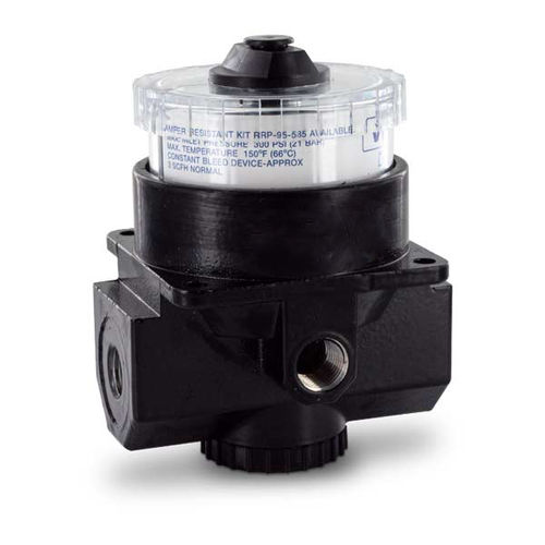 圧縮空気用圧力調整器 - R21 - R41 - ALPHA AUTOMATISMES Sarl - ピストン式 / 一段 / 亜鉛圧力鋳造