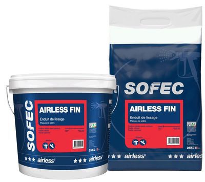 スプレー式ペースト - Airless Fin - Sofec