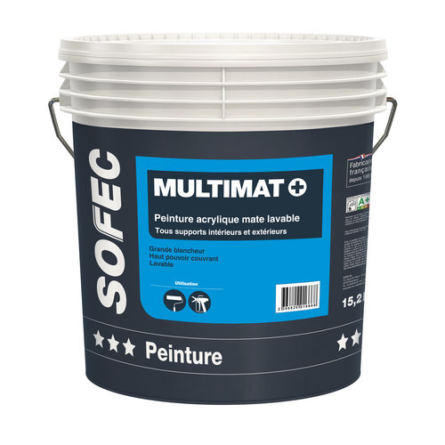 仕上げ塗料 - Multimat + - Sofec - 液体 / アクリル製 / 建築産業用