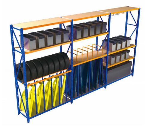 貯蔵用倉庫ラック - ChengDu SanJi Technology Co.,LTD - ラック式 / タイヤ用 / 金属製