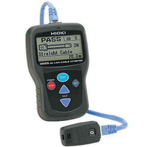 LANネットワーク試験機 - HiTESTER 3665 - HIOKI EUROPE GmbH - ケーブル / 手持ち式 / デジタル