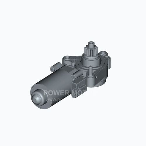 DCギアモーター - PGM.WP75 - Shenzhen Power Motor Industrial Co., Ltd. - ウォーム / 直交軸 / 10 W...50 W