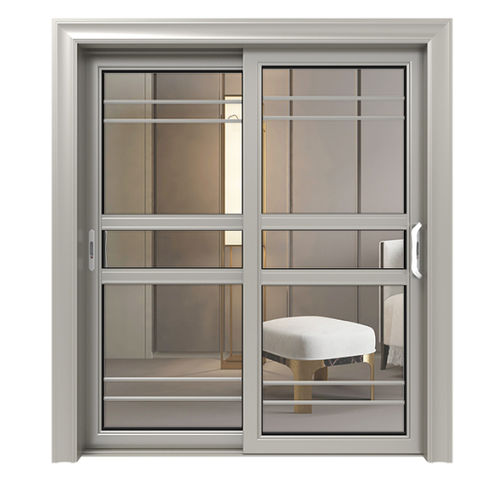 スライド式ドアシステム - J100 - Fujian Fen'an Aluminium Co., Ltd. - アルミニウム製 / ガラス / 屋内用