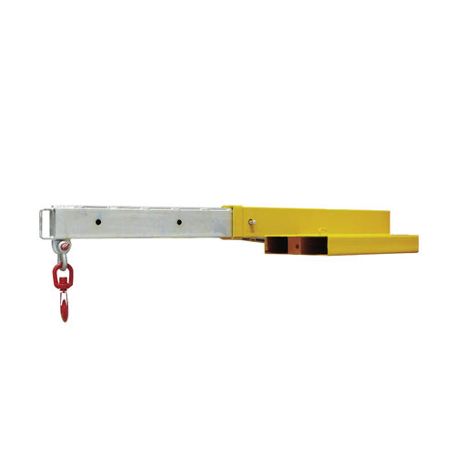 フォークリフトトラック用ジブクレーン - FJCS - Longhe Intelligent Equipment Manufacturing Co.,Ltd - 伸縮自在 / グリップ装置