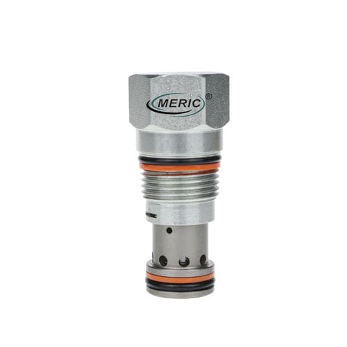 安全弁逆止弁 - MCXDA - Wenzhou Meric Hydraulic Technology Co.,Ltd - ねじ式 / スチール製 / スプリング