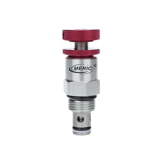 流量調整バルブ - MFC-08 - Wenzhou Meric Hydraulic Technology Co.,Ltd - 二ードル / 手動ハンドル付き / ねじ式