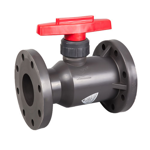 ボールバルブ - Q41F-10S - Ningbo Baodi Plastic Valve Co., Ltd. - 手動式 / 制御 / フランジ取り付け