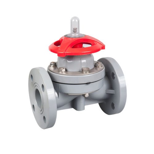 ダイヤフラム式バルブ - G41F-6S - Ningbo Baodi Plastic Valve Co., Ltd. - 手動式 / 制流 / 水