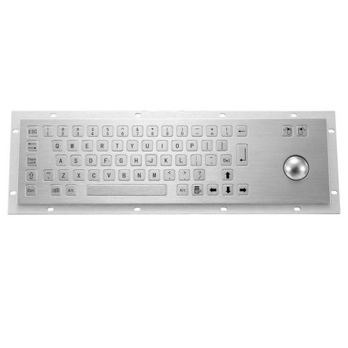 パネル設置用キーボード - MKA-64-B - MATE TECHNOLOGY SHENZHEN LIMITED - メカニカルキー / 64キー / マウスキー2つ付き