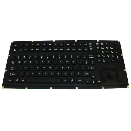 パネル設置用キーボード - MKB-113-FSN - MATE TECHNOLOGY SHENZHEN LIMITED - メカニカルキー / マウス付き / 産業用