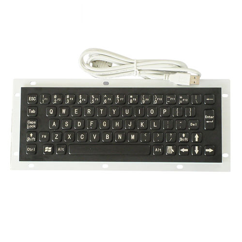 ステンレススチール製キーボード - MKA-65-BF-V1 - MATE TECHNOLOGY SHENZHEN LIMITED - パネル設置用 / メカニカルキー / 66キー