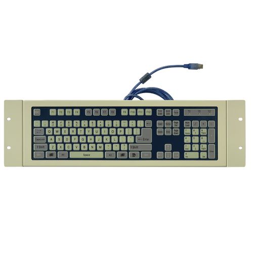パネル設置用キーボード - MKC-105-N - MATE TECHNOLOGY SHENZHEN LIMITED - メカニカルキー / メンブレン / 105キー