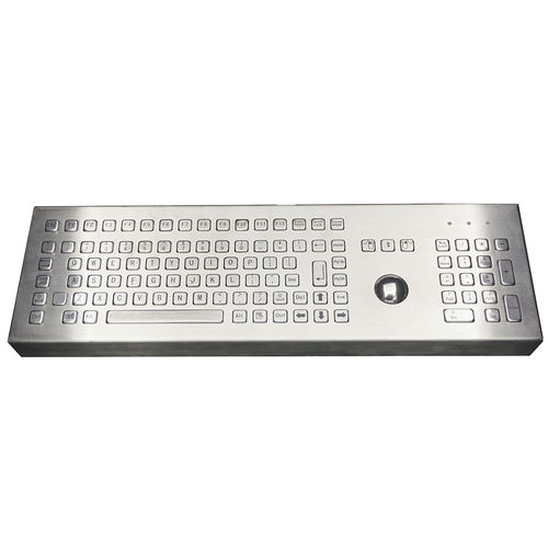 卓上キーボード - MKA-106-BMN - MATE TECHNOLOGY SHENZHEN LIMITED - メカニカルキー / マウスキー3つ付き / トラックボール付き