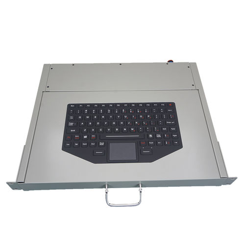 19"引出し付きラック - MKF-03 - MATE TECHNOLOGY SHENZHEN LIMITED - キーボード / 1U