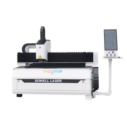 ファイバーレーザー切断機 - 3015 - Jinan Dowell Photoelectricity Equipment Co., Ltd. - アルミニウム用 / ステンレススチール用 / 炭素鋼用