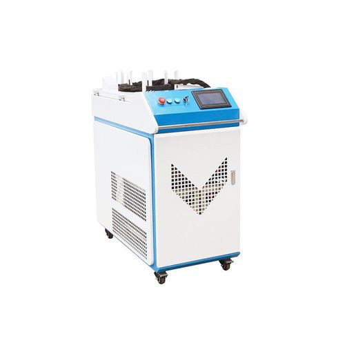 水用洗浄機 - Jinan Dowell Photoelectricity Equipment Co., Ltd. - ファイバーレーザー / 半自動 / 産業用