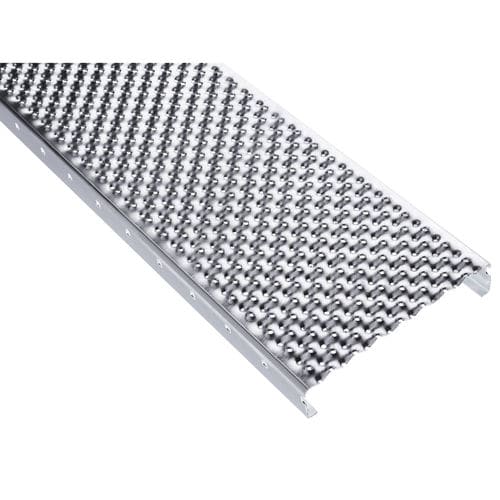 アルミニウムグレーチング - BN-OP series - Lichtgitter GmbH - スチール製 / ステンレス製 / 多孔金属シート
