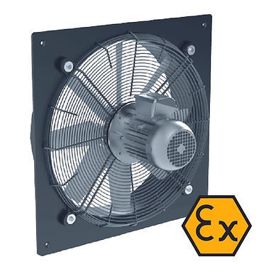 壁取り付け式ファン - P-AF EX series - POINT KLIMA - ATEX / 静音 / IP55