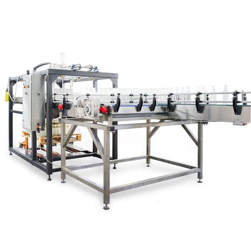 ボトル用パレタイズ / デパレタイズ装置 - GTL DP100 - GTL-Packaging - 半自動 / 飲料産業用