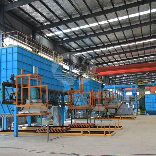 真空流量装置 - V process casting line - Qingdao Binhai Jincheng Foundry Machinery Co., Ltd.