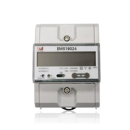 三相電力量計 - EM519024  - IVY METERING - DINレール / RS-485 / MID認証